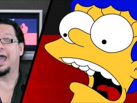 Penn Point - What It&#039;s Like to Be On The Simpsons! - Penn and Teller on the Simpsons - Penn Point
